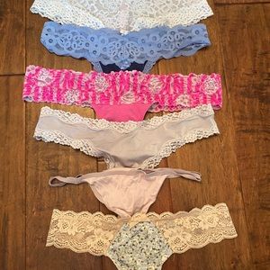 5 pack different style of undies
